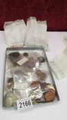 A good collection of Victorian coins and Georgian and later coins including silver.