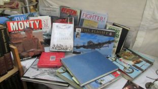 A good lot of aeronautical books.