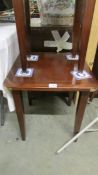 A good quality mahogany occasional table.