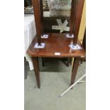 A good quality mahogany occasional table.