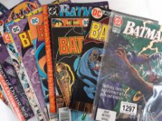 A quantity of Batman comics including 243, 279, 282, 283, 333, 388 etc.Approx.