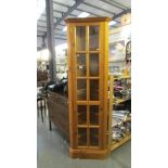 A good quality pine corner cabinet.