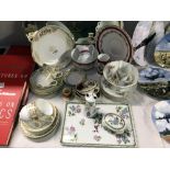 Quantity of teaware, including 14 piece Noritake teaset, other part sets, etc.