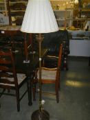 A vintage standard lamp.