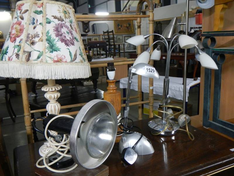 6 various table lamps - Image 2 of 2