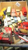 A mixed lot of die cast including Dinky, Lesney, Matchbox etc.