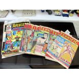 British comics including It's Terrific 1-21, Eagle, Avengers etc.