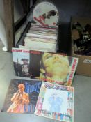 A good box of single 45rpm records including David Bowie,