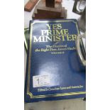 2 volumes of 'Yes Prime Minister'.