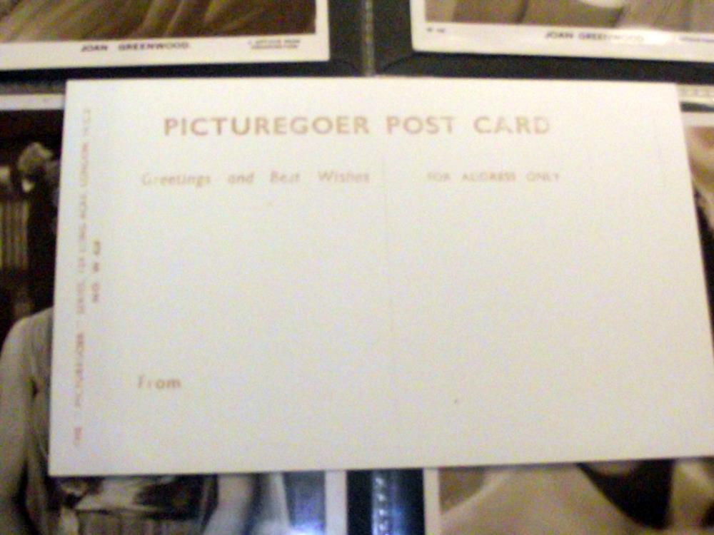 Two albums of movie star postcards (approximately 175) and an album of Picture Goer Gallery series - Image 24 of 31