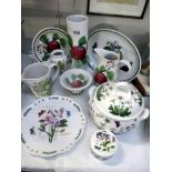 A quantity of various styles of Portmeirion china