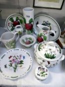 A quantity of various styles of Portmeirion china