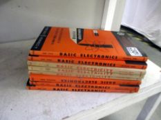 8 books on Basic electronics by The technical press