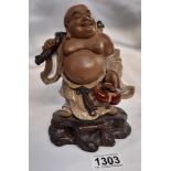 A laughing Buddha