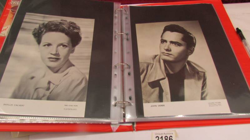 Two albums of movie star postcards (approximately 175) and an album of Picture Goer Gallery series - Image 5 of 31