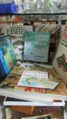 A good lot of angling related books.