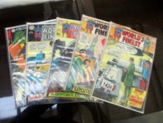 5 DC worlds finest comics 189, 191, 194,