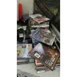 A large quantity of assorted DVD's.