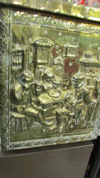 A good brass log box. - Image 3 of 3