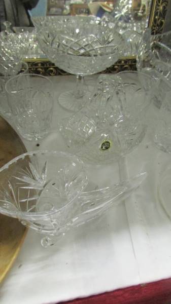 A mixed lot of cut glass including Edinburgh crystal etc. - Image 2 of 3