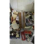 A mixed lot of office sundries etc.