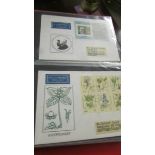 4 allbums of stamps and first day covers.