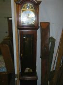 A Suffolk short long case clock.