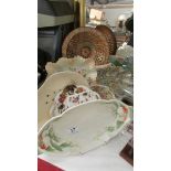 A mixed lot of ceramic dishes etc.