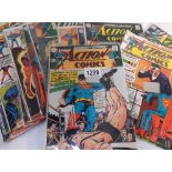A collection of late Silver Age and 1970 DC action comics (approx.
