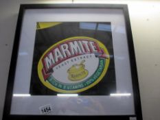 A framed and glazed Marmite print (You'll love it...