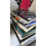 A quantity of reference books etc.