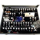 A box containing body piercing studs