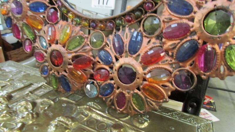 A decorative mirror. - Image 2 of 2