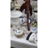 A mixed lot including Wedgwood Jasper ware.