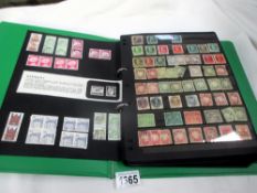 An album of German stamps