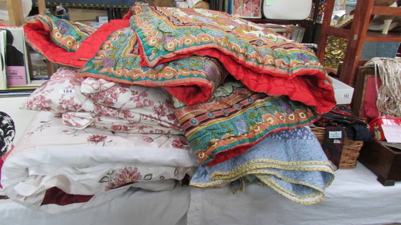 A good lot of quilts.