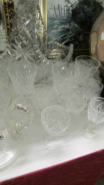 A mixed lot of cut glass including Edinburgh crystal etc. - Image 3 of 3