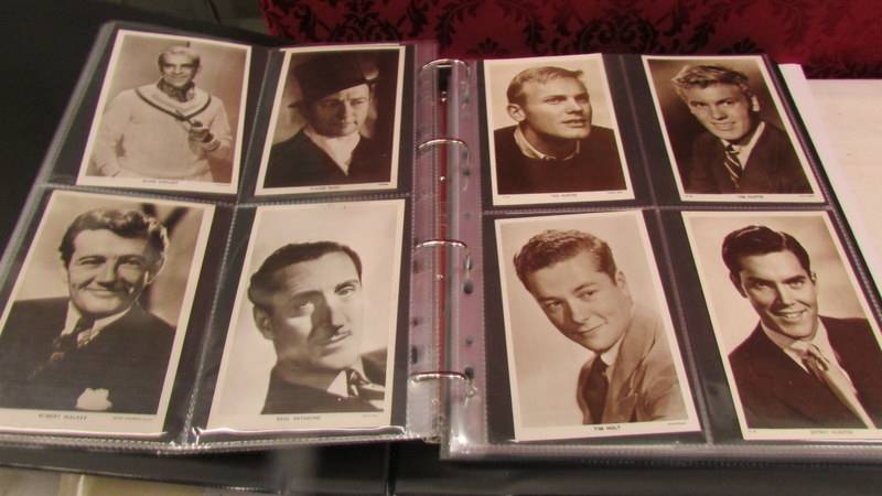 Two albums of movie star postcards (approximately 175) and an album of Picture Goer Gallery series - Image 13 of 31