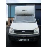 A 2008 LDV Luton van, 2.5 diesel, manual, white with grey interior, MOT 27th February 2021