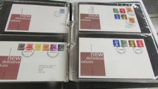 3 albums of first day covers.