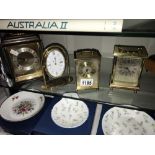 4 carriage clocks