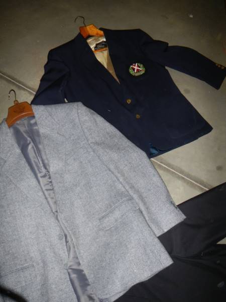 8 men's jackets/overcoats including Pure New Wool, various sizes and styles. - Image 3 of 3