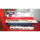 A small quantity of music related books including jazz.