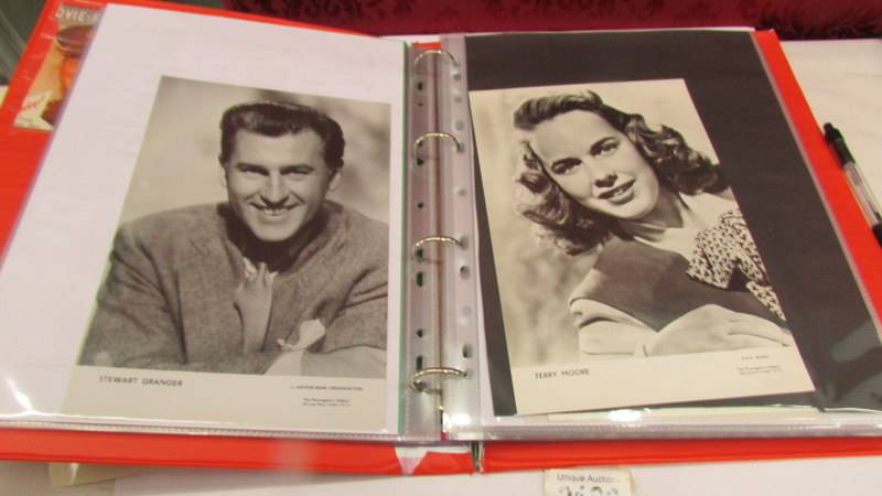 Two albums of movie star postcards (approximately 175) and an album of Picture Goer Gallery series - Image 2 of 31