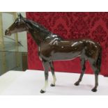 A large Beswick brown horse.