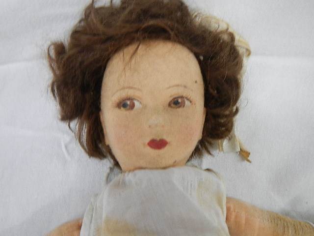 An early 20th century Chad Valley doll, 32 cm. - Image 2 of 3