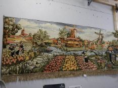 A good tapestry wall hanging 170 x 70 cm.