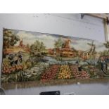 A good tapestry wall hanging 170 x 70 cm.