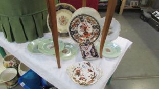 A mixed lot of plates including including Coalport.