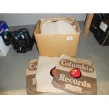 A quantity of 78rpm records,